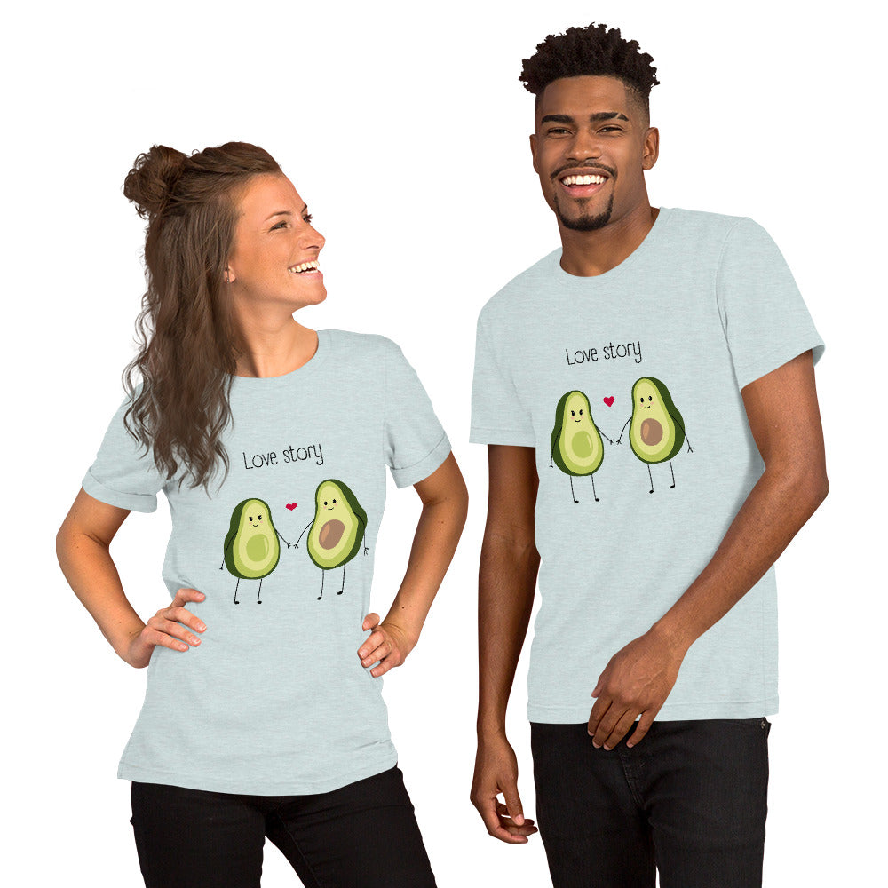T-shirt unisexe - Avocado Couple