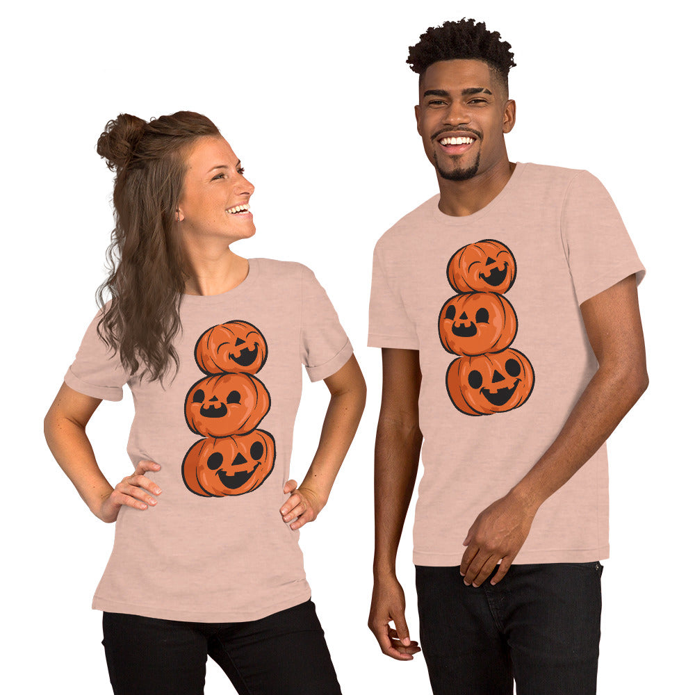 T-shirt unisexe - 3 Citrouilles