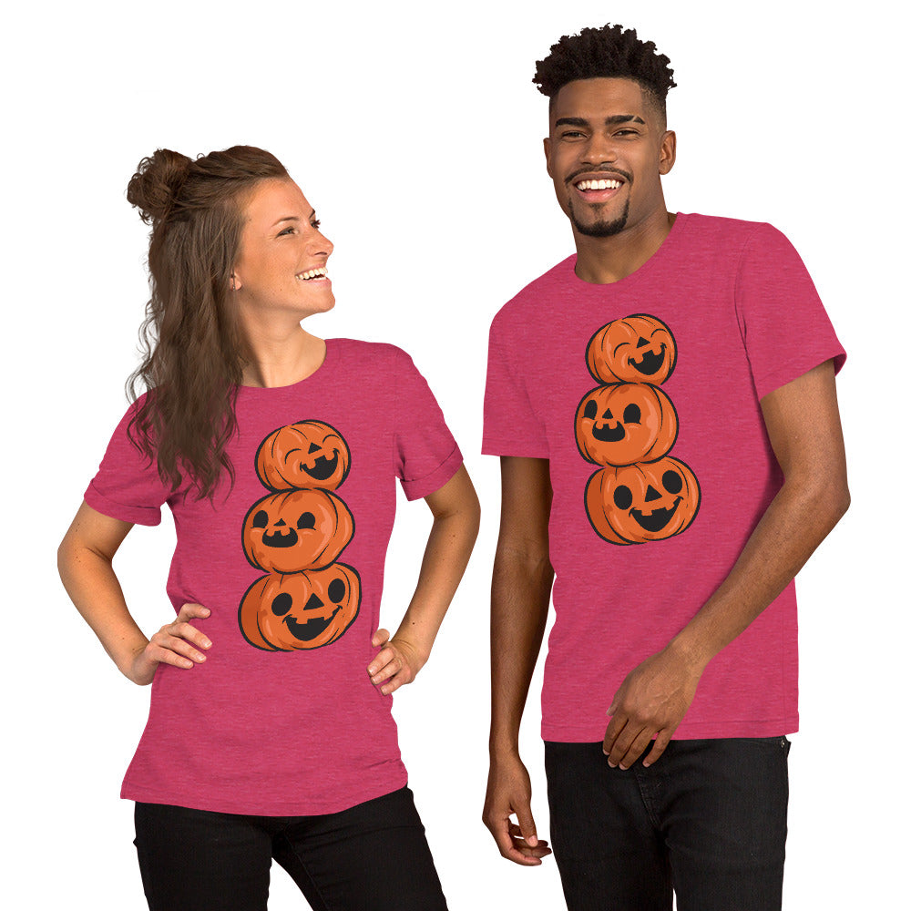 T-shirt unisexe - 3 Citrouilles