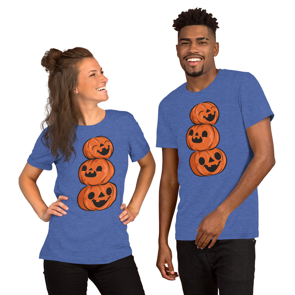 T-shirt unisexe - 3 Citrouilles