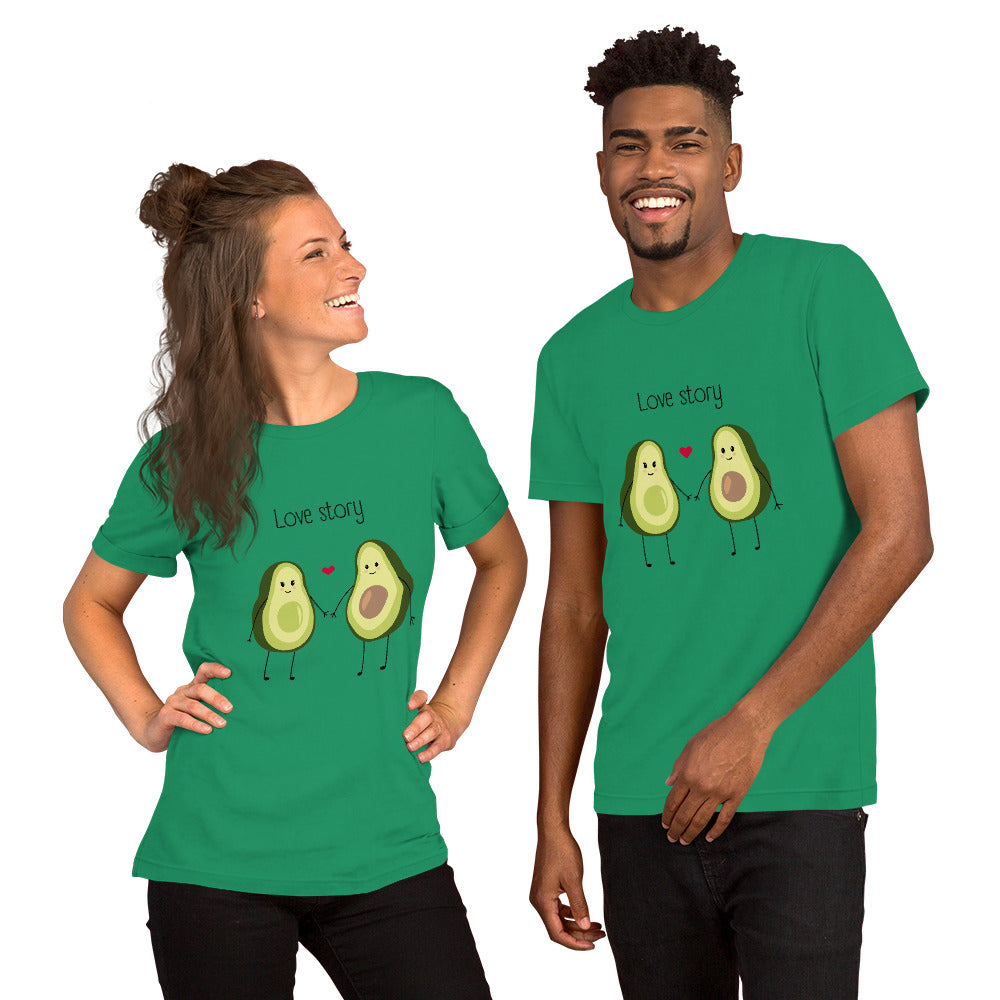 T-shirt unisexe - Avocado Couple