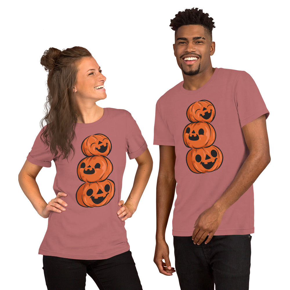 T-shirt unisexe - 3 Citrouilles