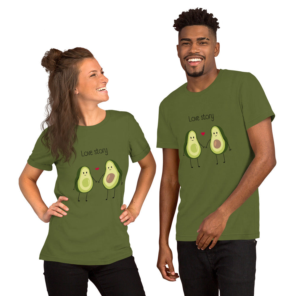 T-shirt unisexe - Avocado Couple