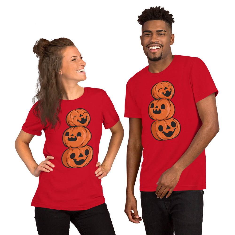 T-shirt unisexe - 3 Citrouilles