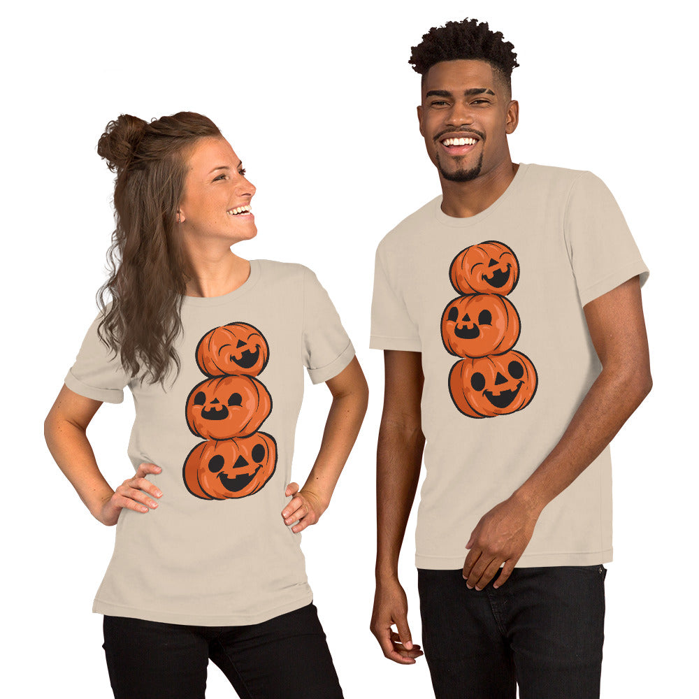 T-shirt unisexe - 3 Citrouilles