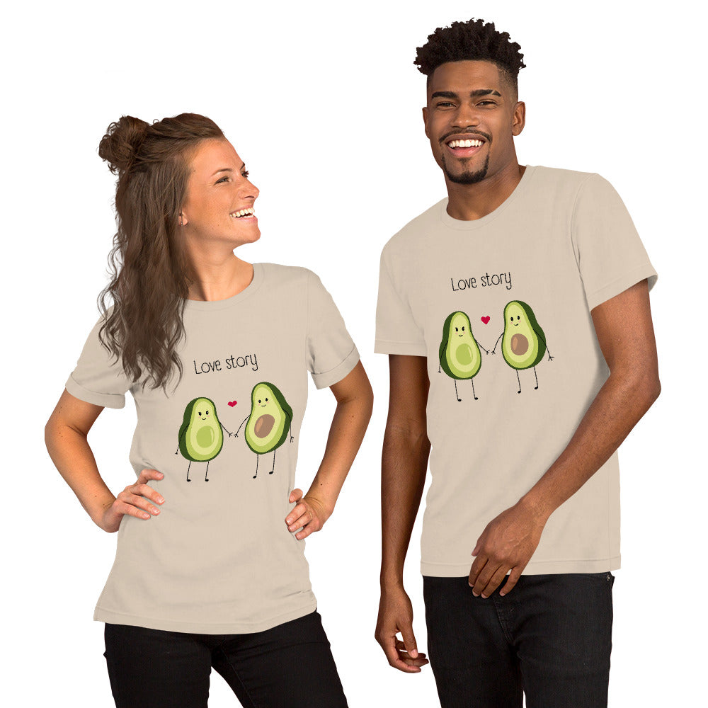 T-shirt unisexe - Avocado Couple