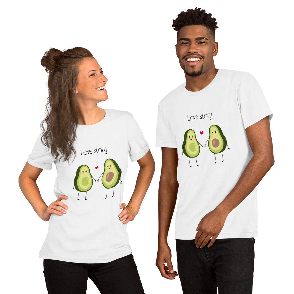 T-shirt unisexe - Avocado Couple