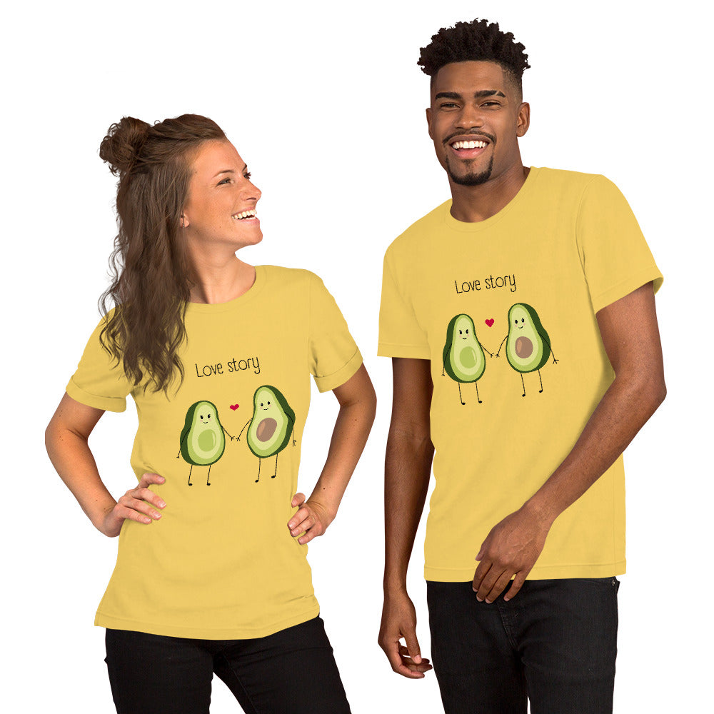 T-shirt unisexe - Avocado Couple