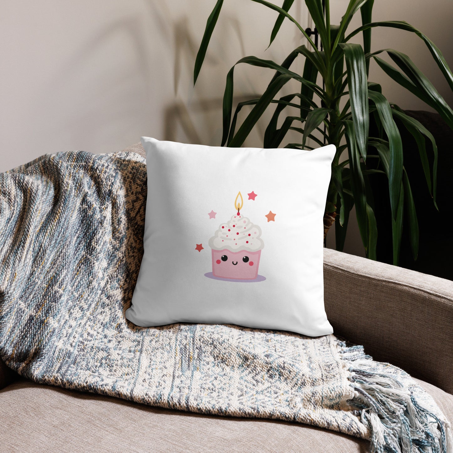 Coussin - Cupcake Licorne