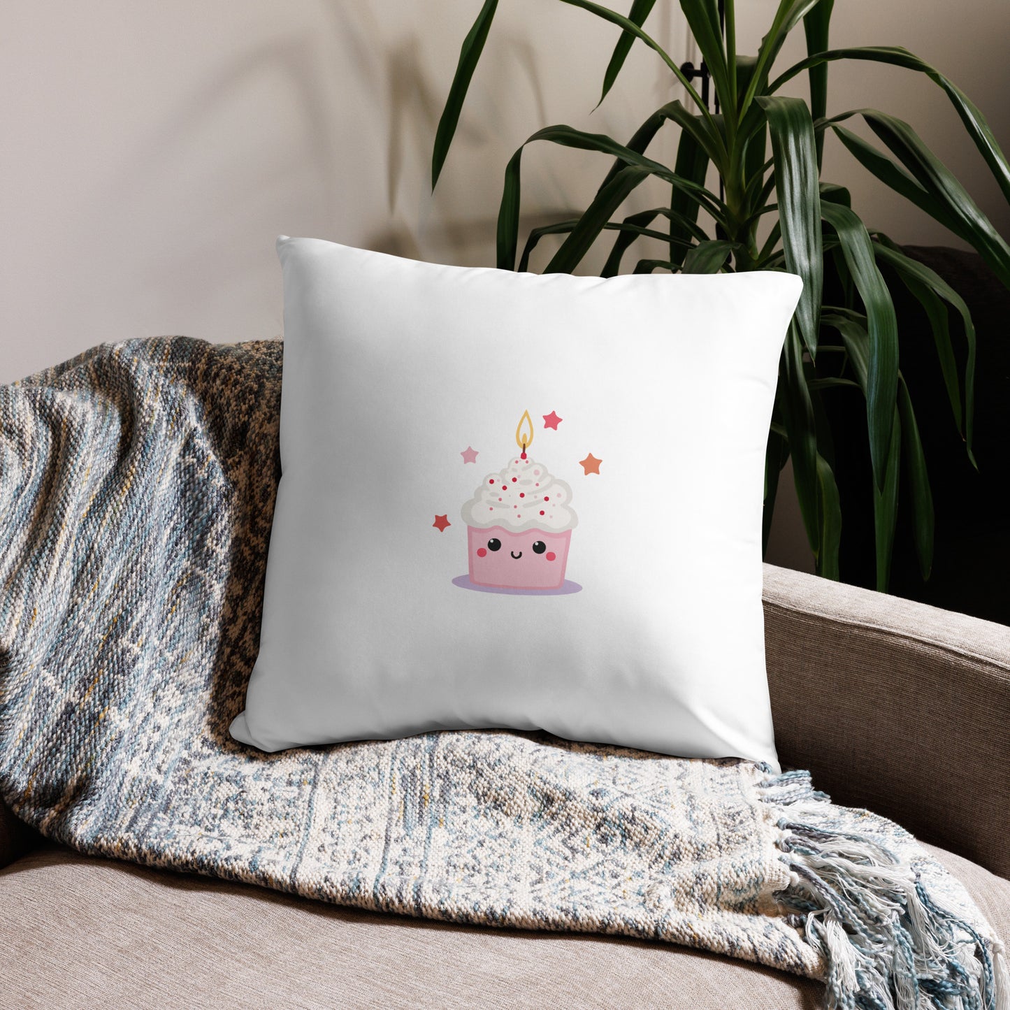 Coussin - Cupcake Licorne