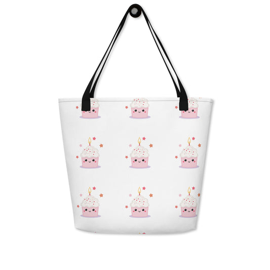 Tote Bag Large - Cupcake Licorne