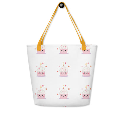 Tote Bag Large - Cupcake Licorne