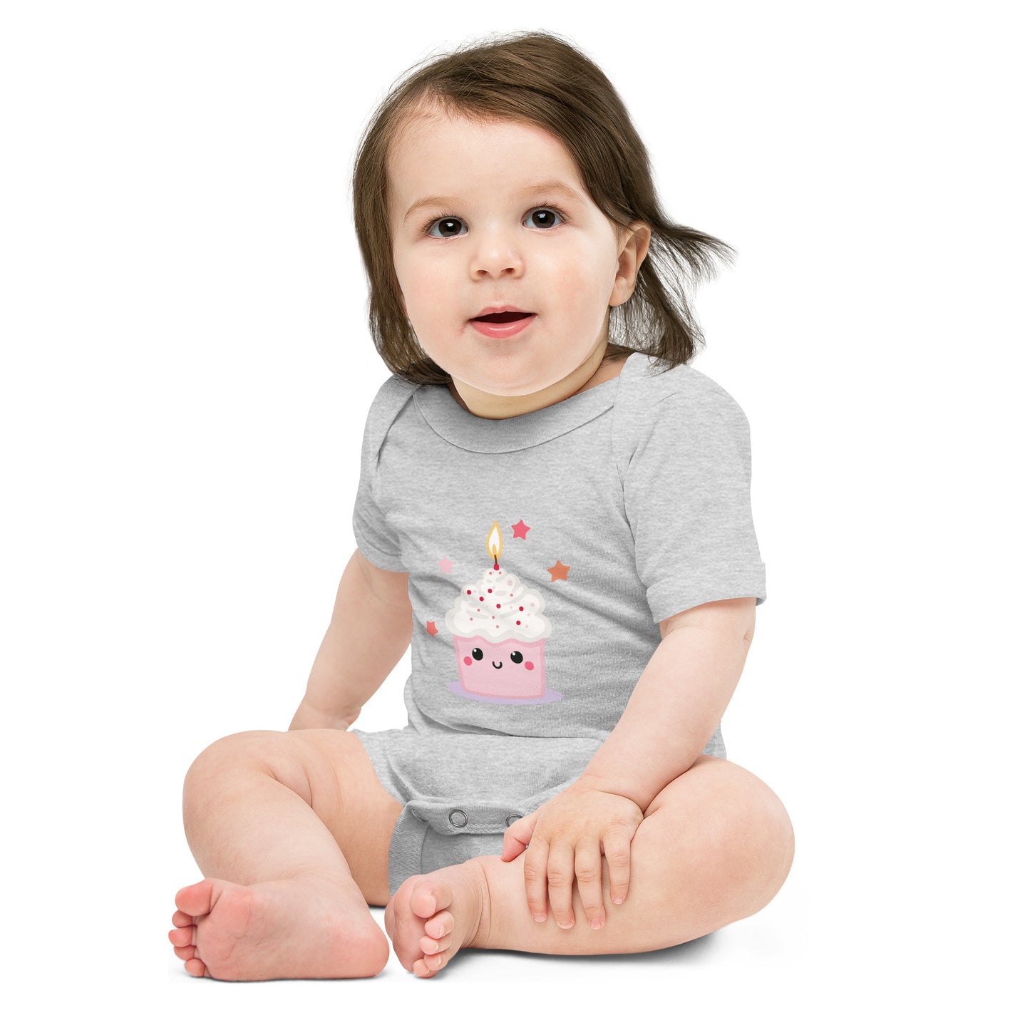 Body à manches courtes - Cupcake Licorne