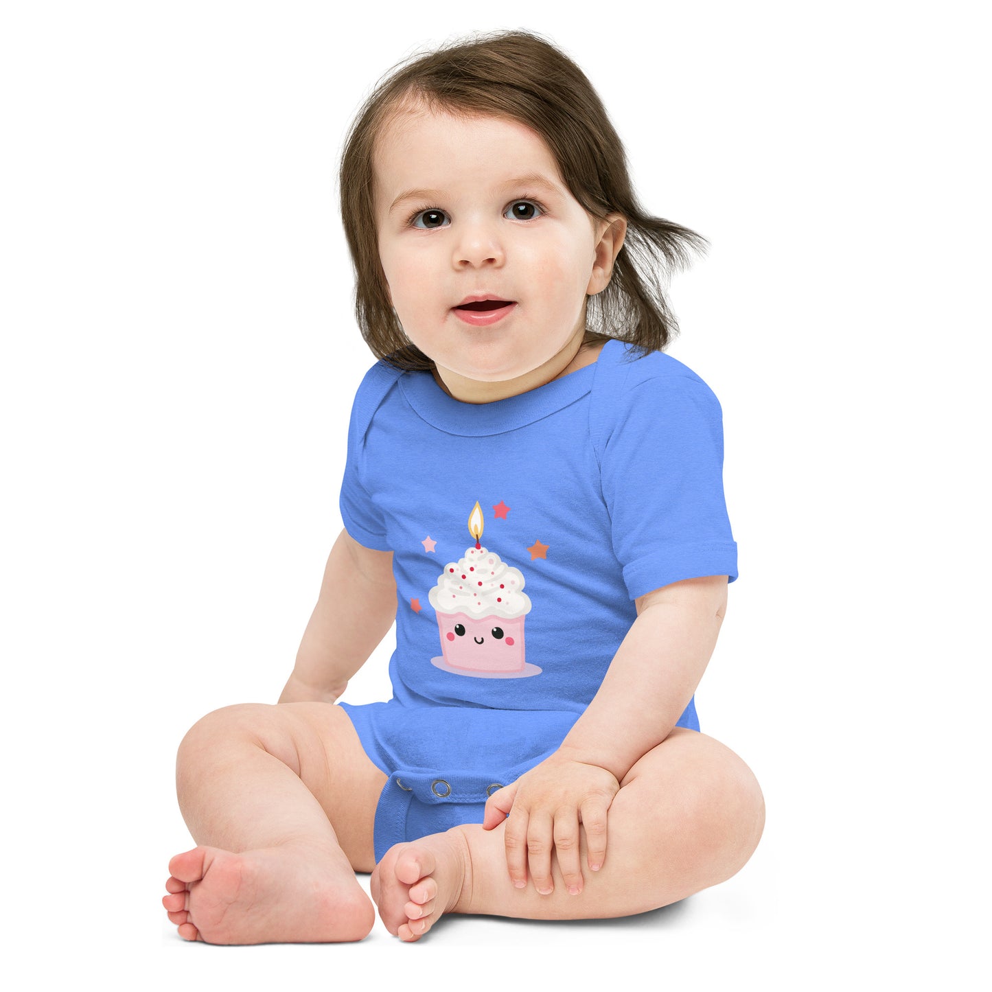 Body à manches courtes - Cupcake Licorne