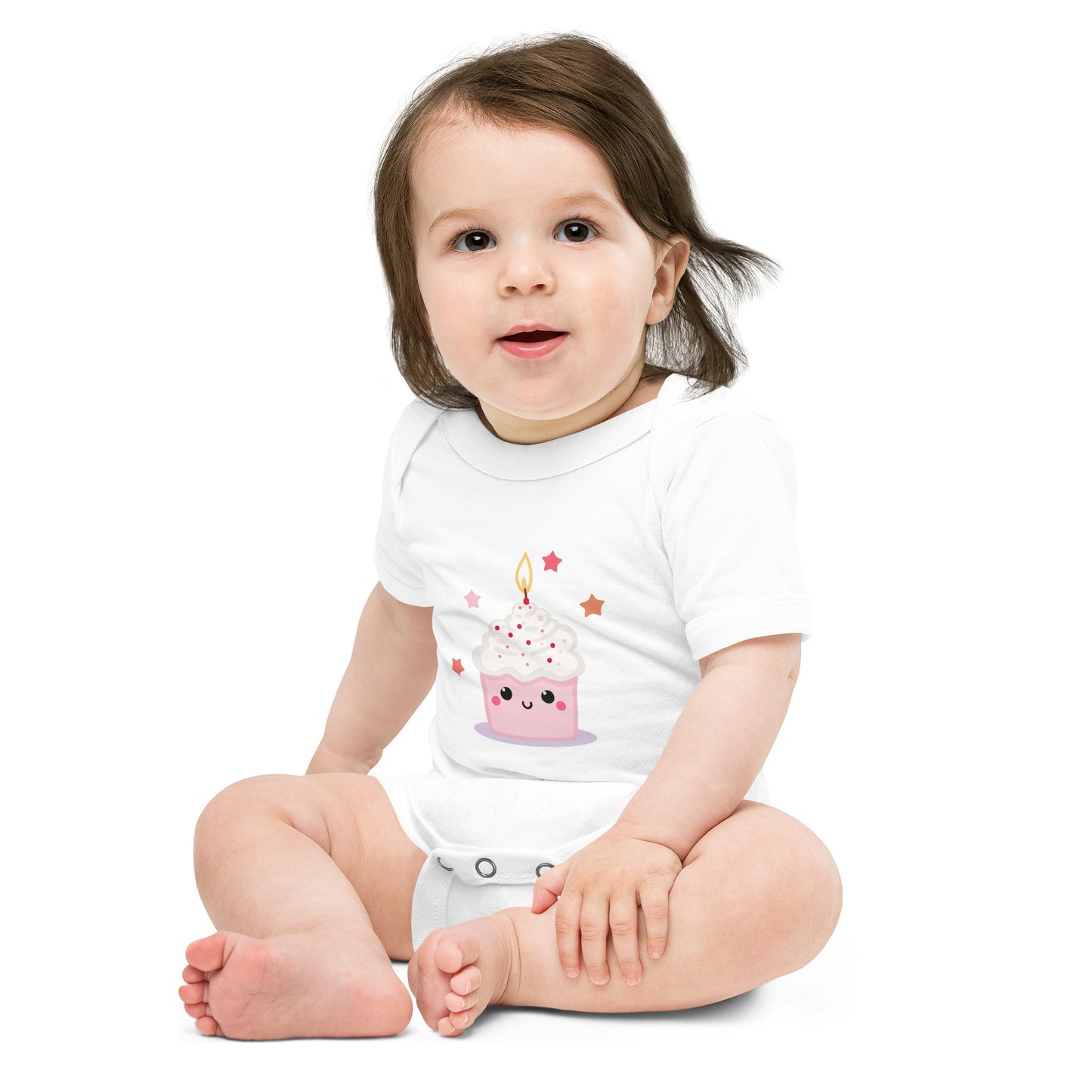 Body à manches courtes - Cupcake Licorne