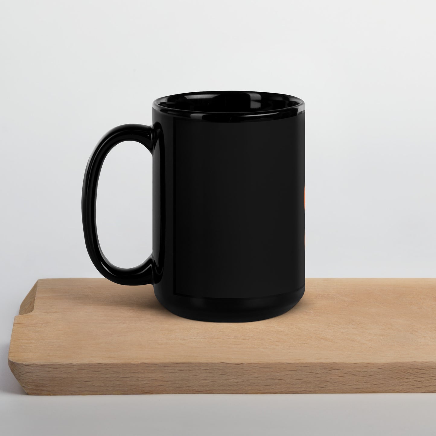 Mug brillant noir - 3 Citrouilles