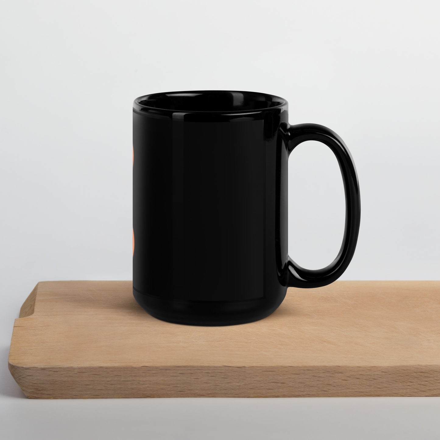Mug brillant noir - 3 Citrouilles