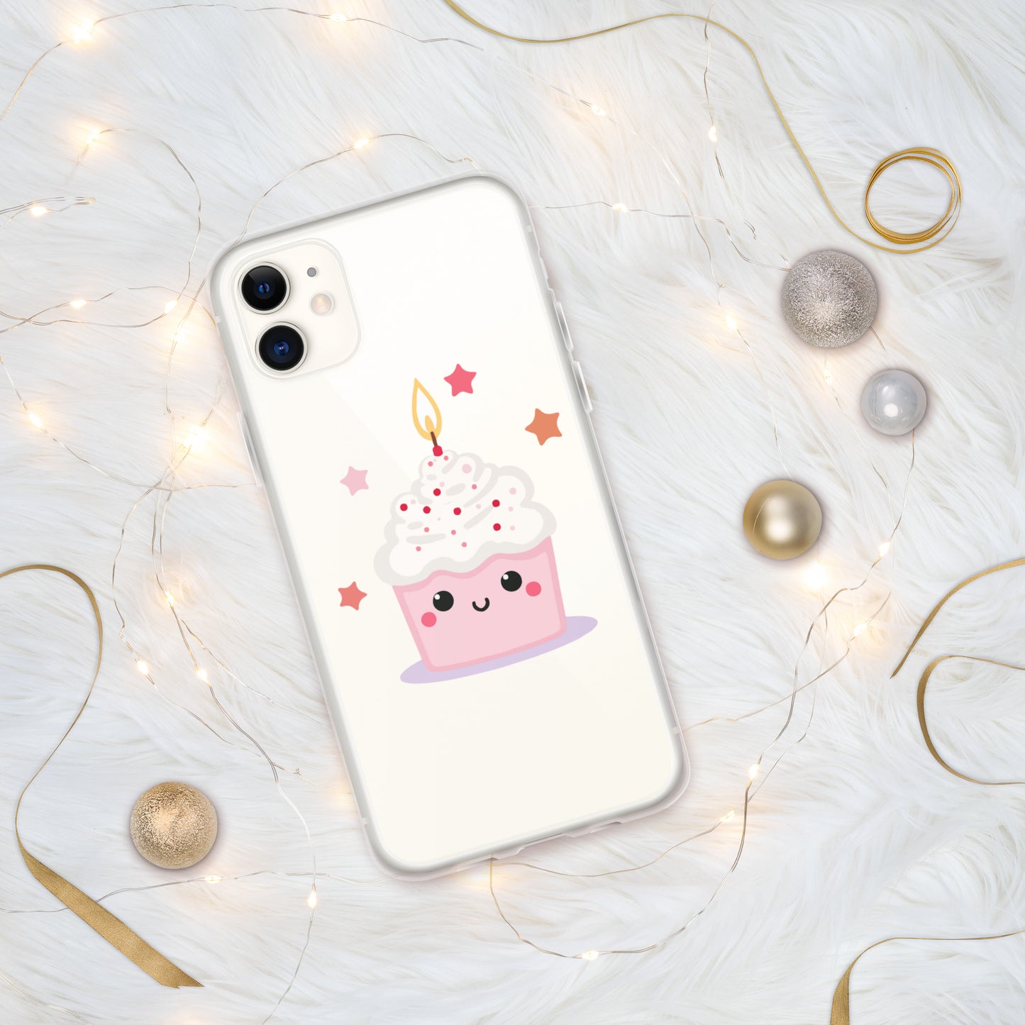 Coque pour iPhone® - Cupcake Licorne
