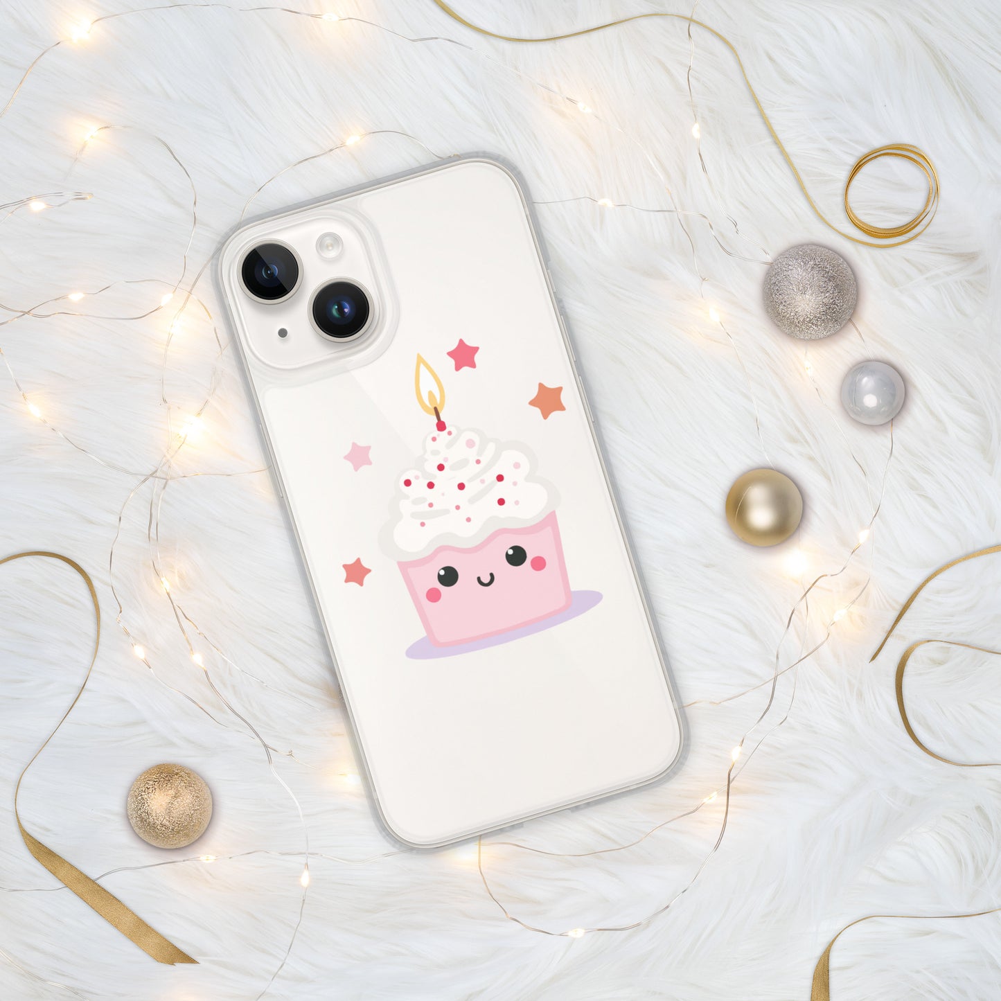 Coque pour iPhone® - Cupcake Licorne