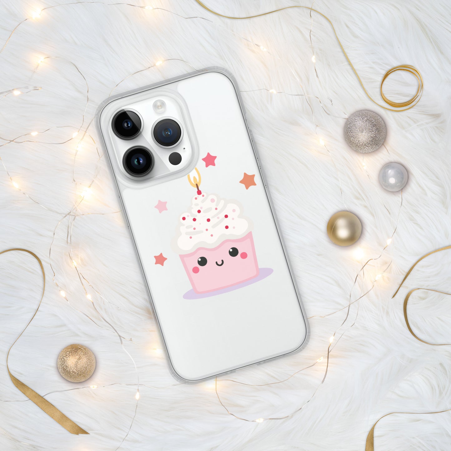 Coque pour iPhone® - Cupcake Licorne