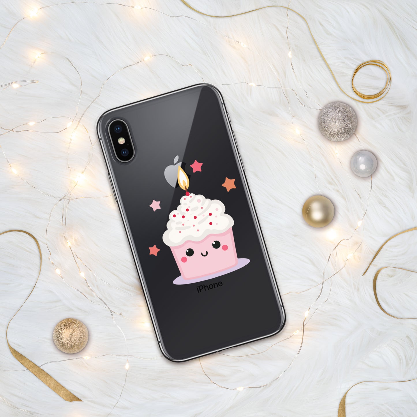 Coque pour iPhone® - Cupcake Licorne