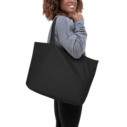 Grand Tote Bag Bio - Cupcake Licorne