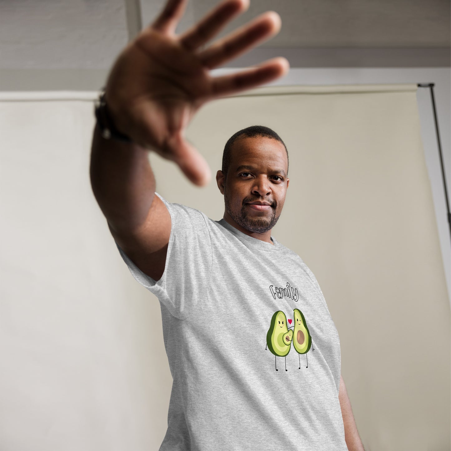 T-shirt classique homme - Avocado Family