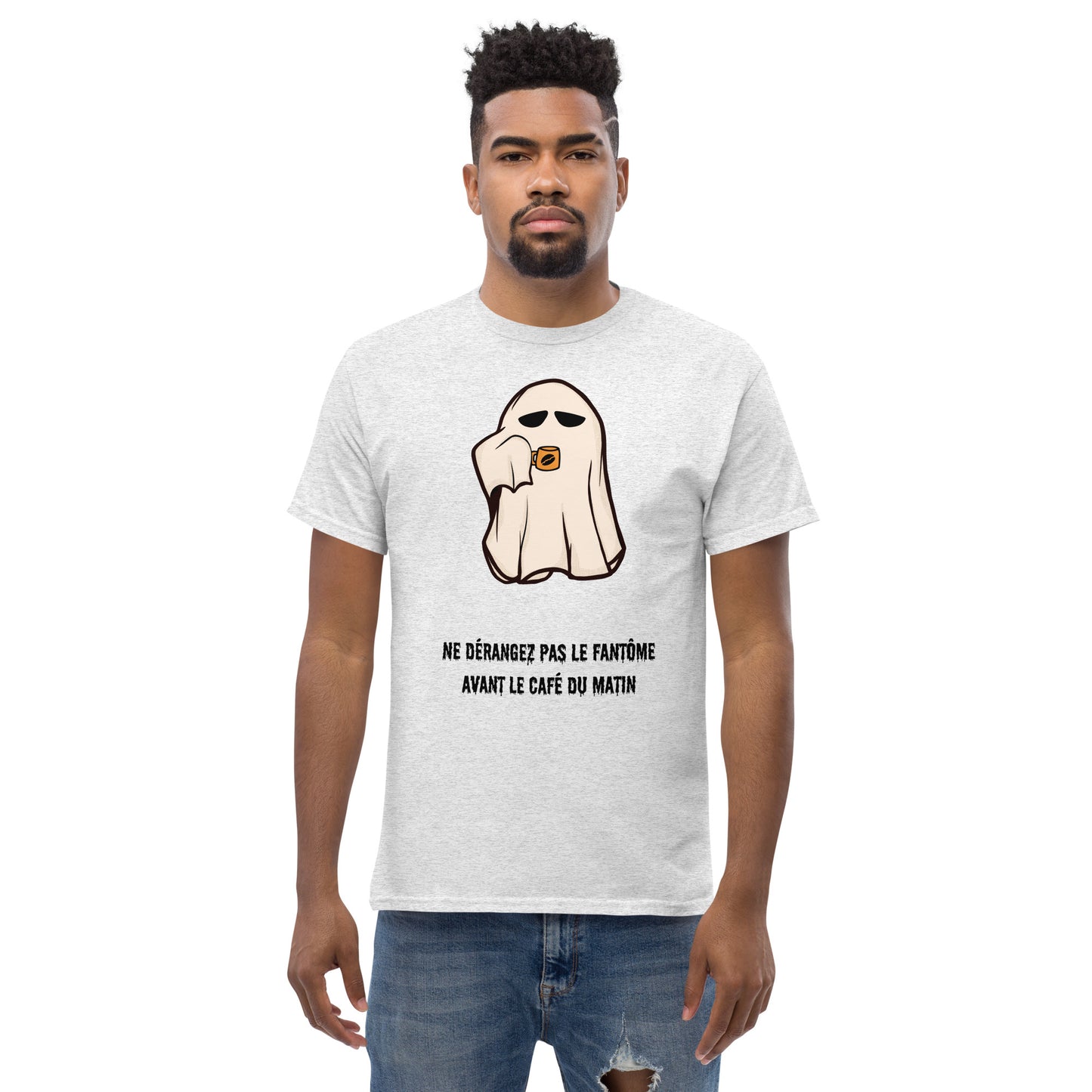 T-shirt classique homme - Fantôme du matin