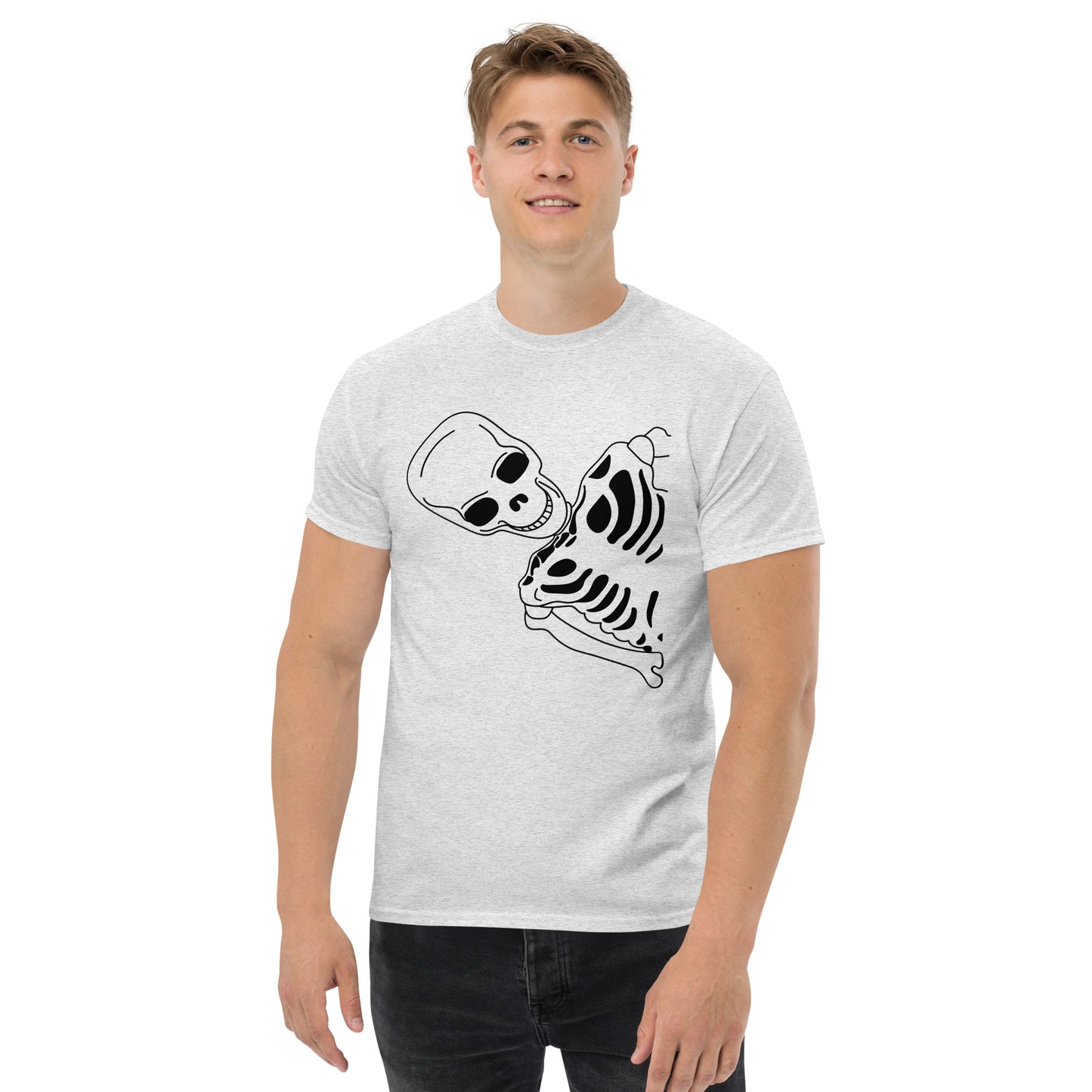 T-shirt classique homme - Squelette