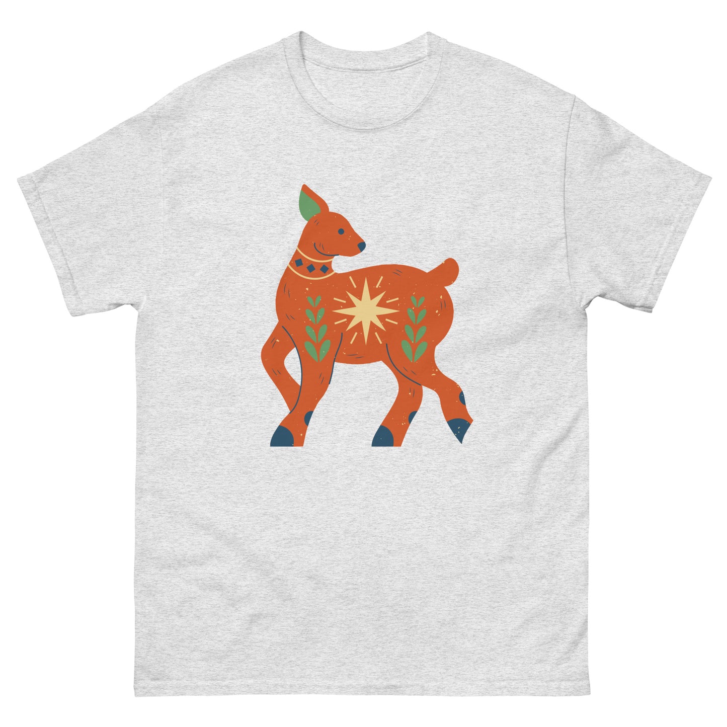 T-shirt classique homme - Cerf de Noël