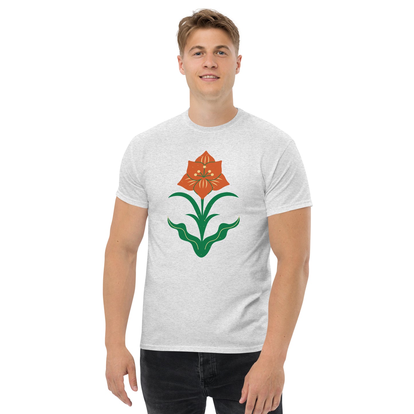 T-shirt classique homme - Fleur