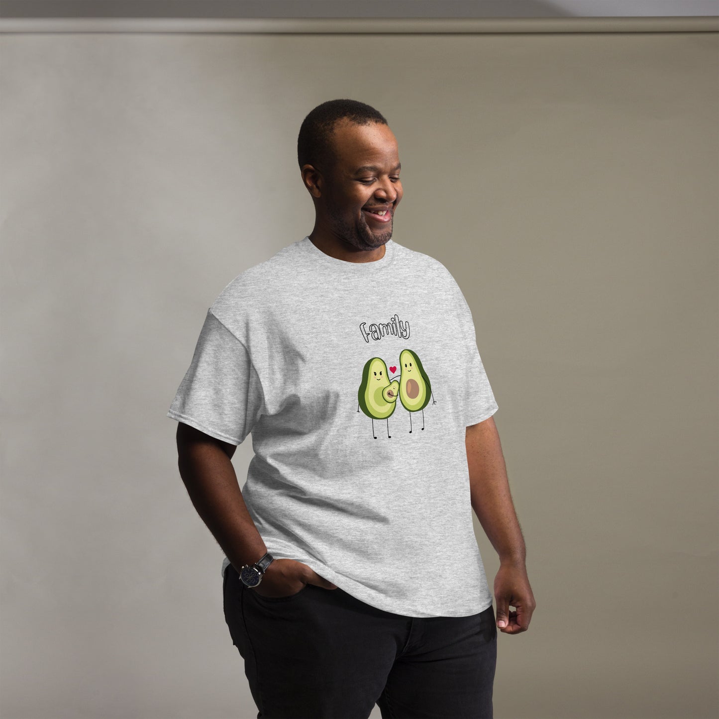 T-shirt classique homme - Avocado Family