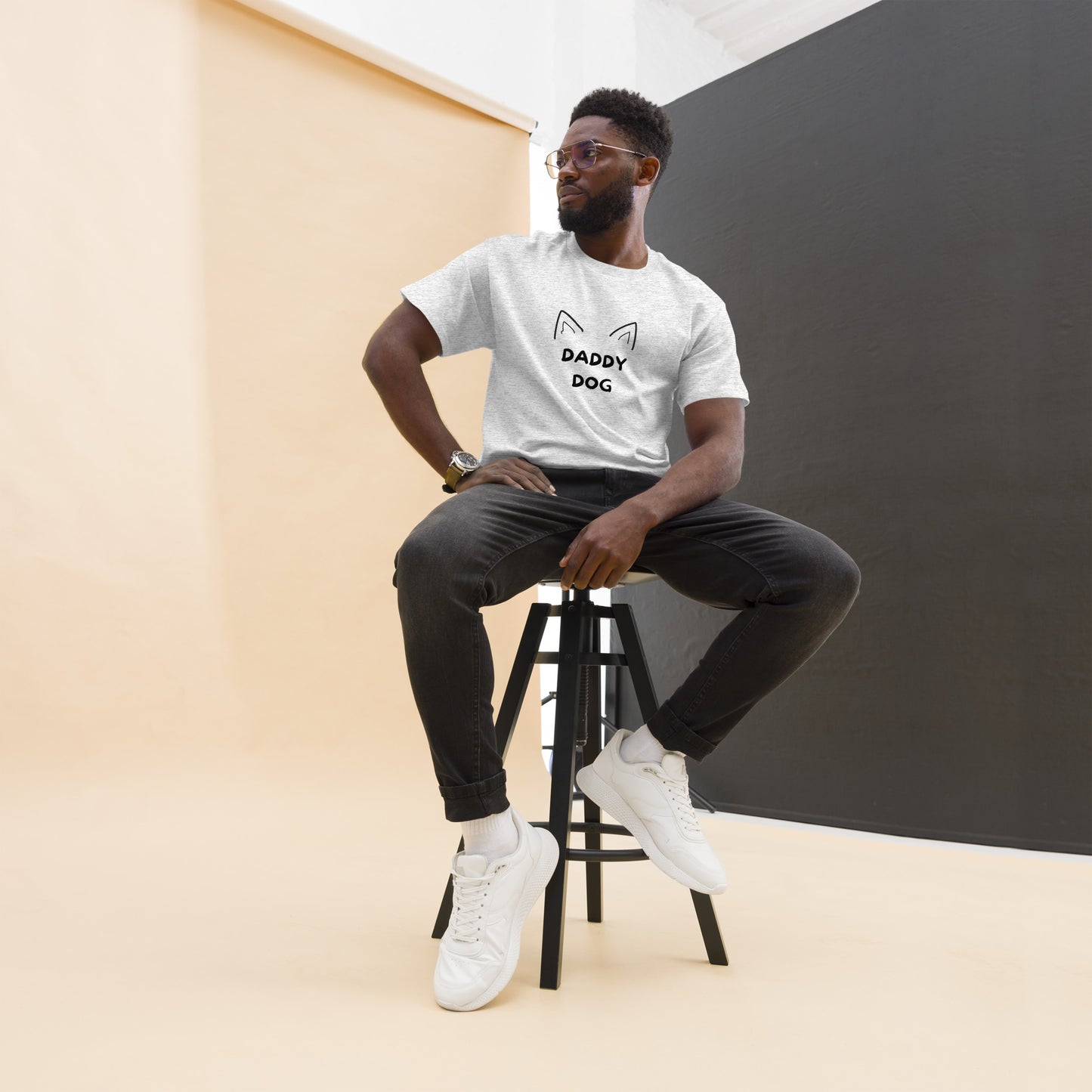 T-shirt classique homme - Daddy Dog