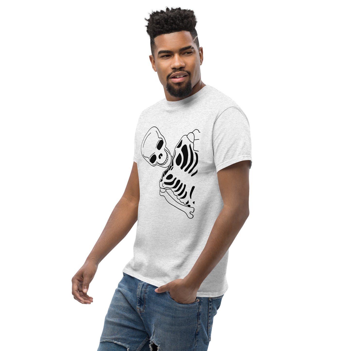 T-shirt classique homme - Squelette