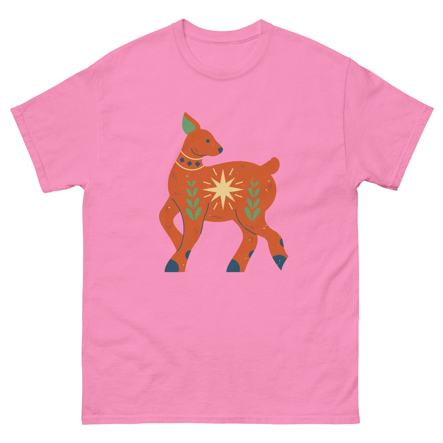 T-shirt classique homme - Cerf de Noël