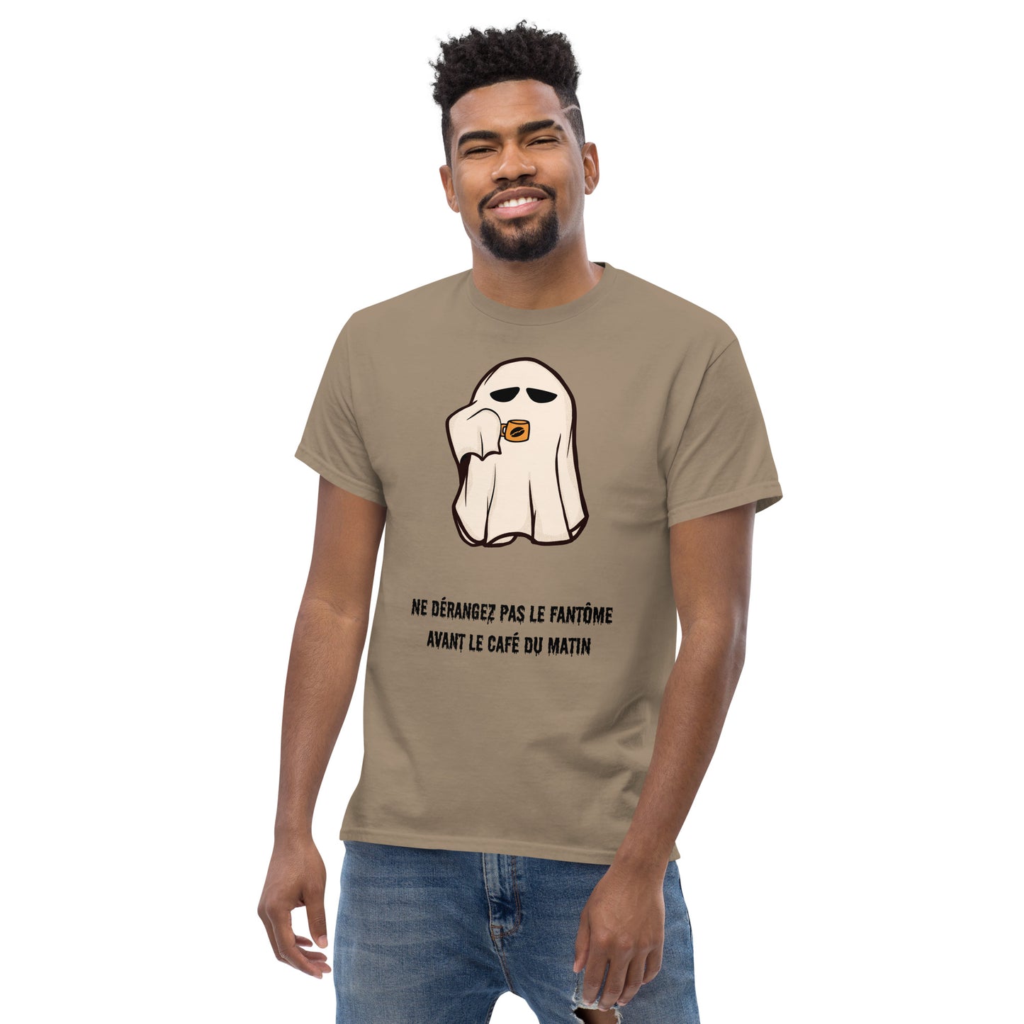 T-shirt classique homme - Fantôme du matin