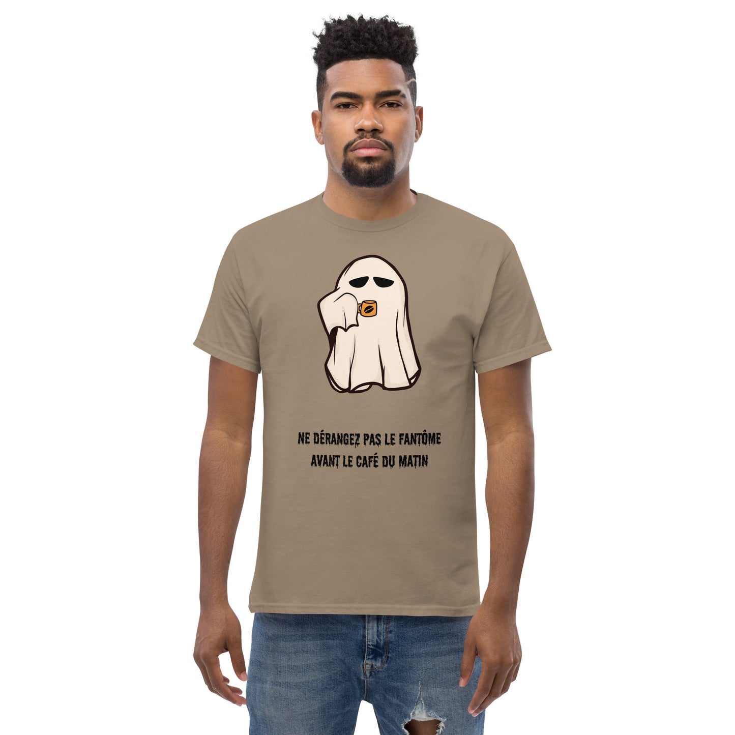T-shirt classique homme - Fantôme du matin