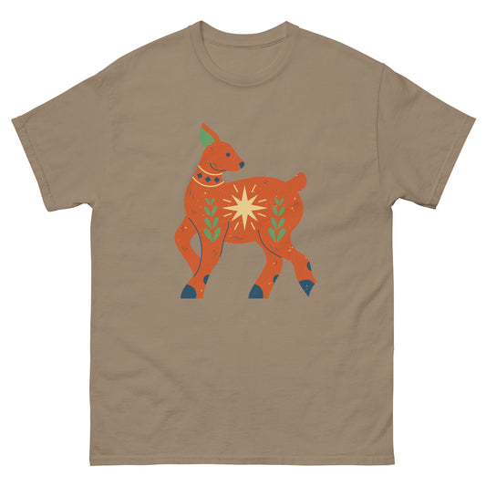 T-shirt classique homme - Cerf de Noël