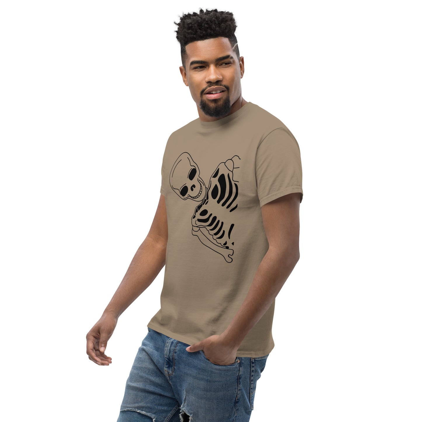 T-shirt classique homme - Squelette