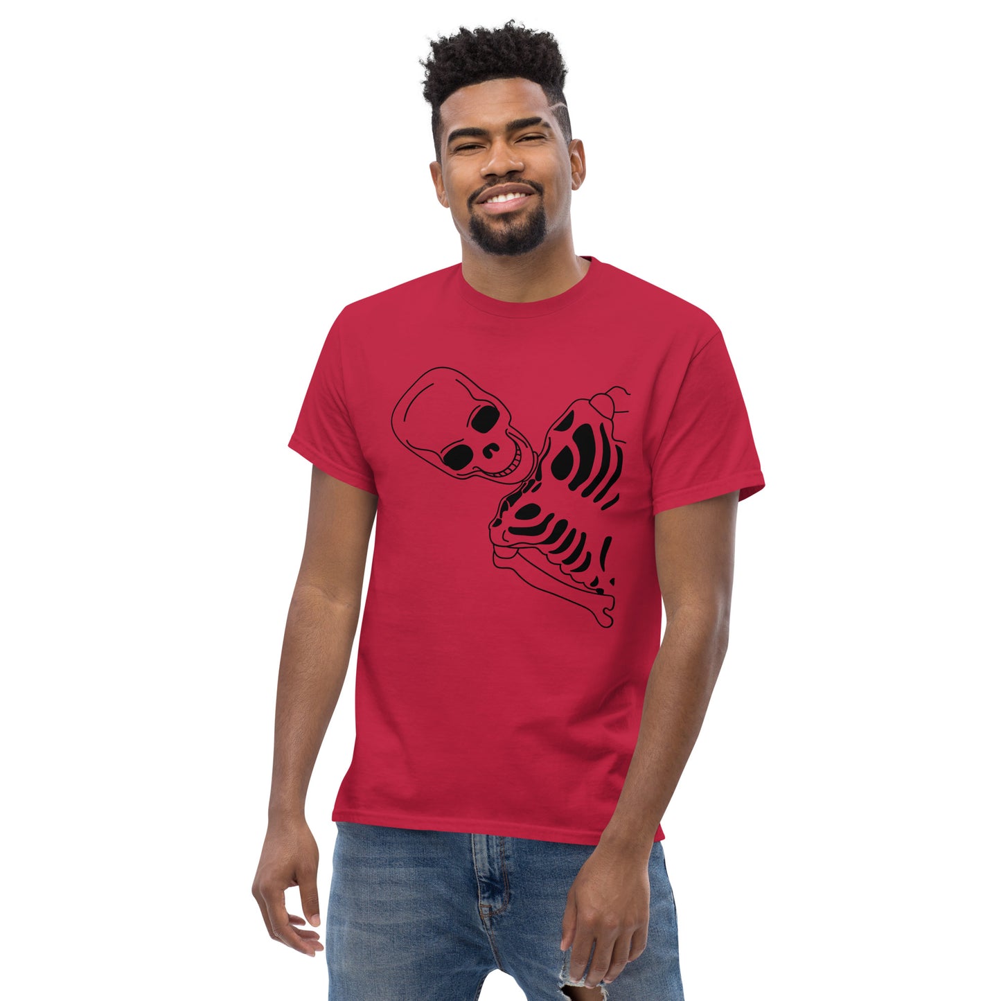 T-shirt classique homme - Squelette