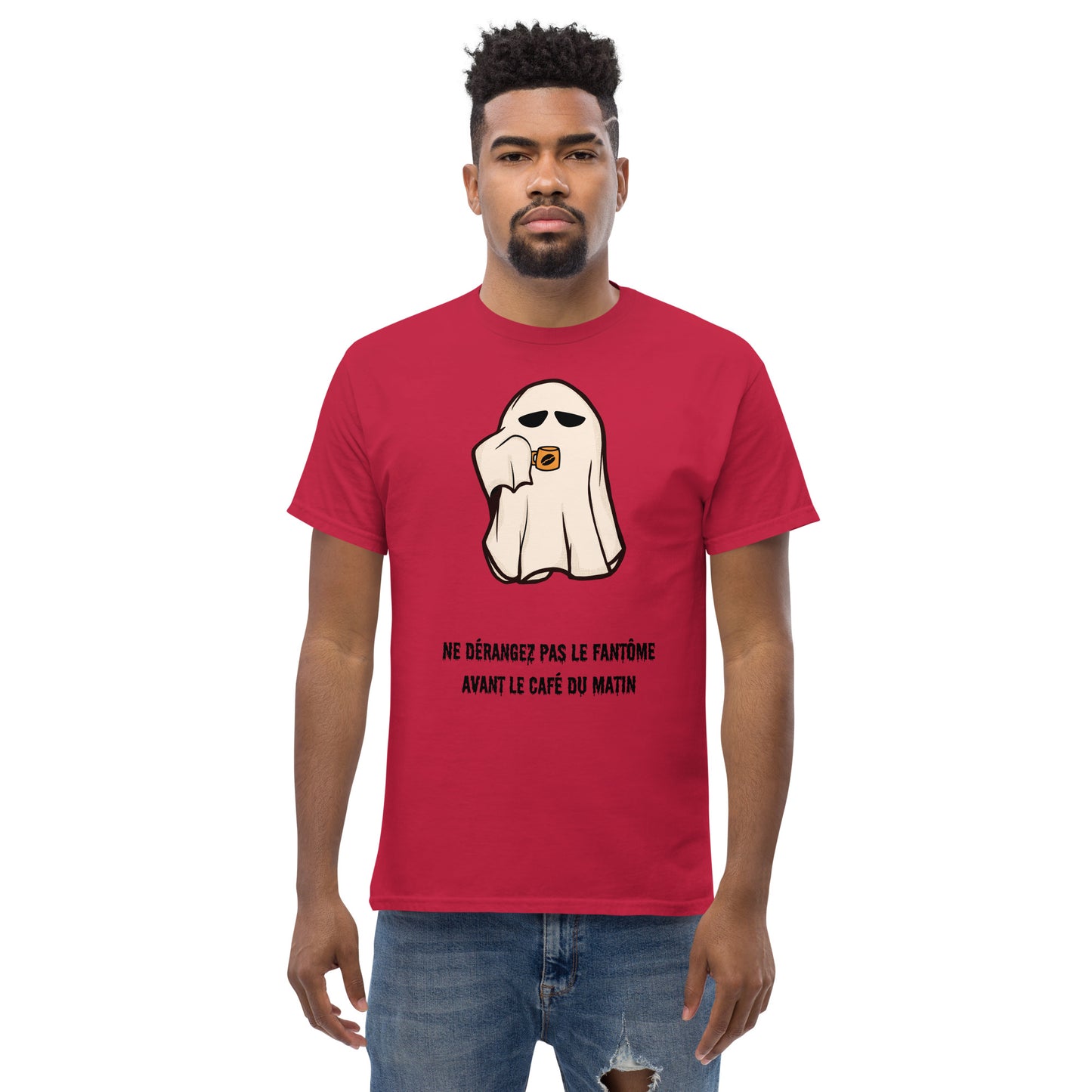 T-shirt classique homme - Fantôme du matin