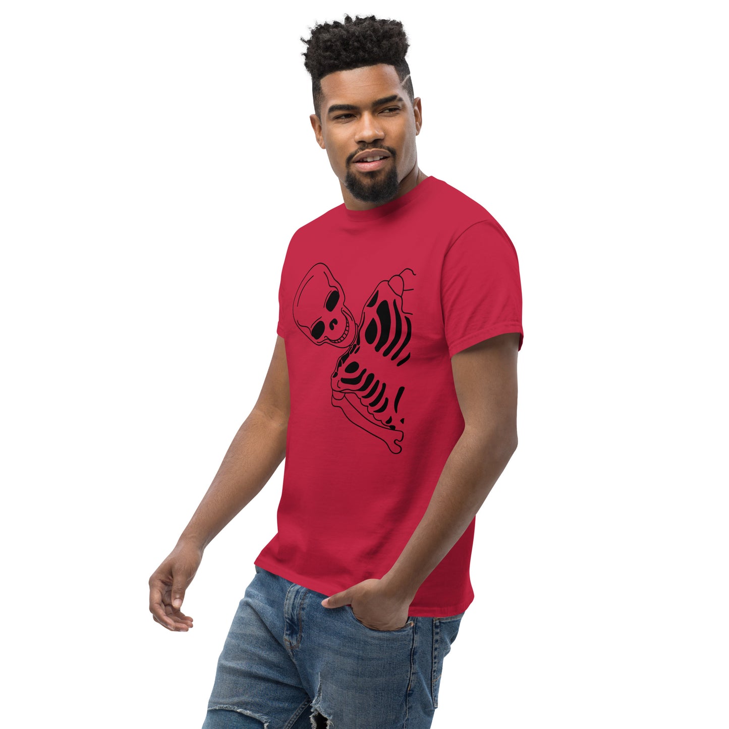 T-shirt classique homme - Squelette