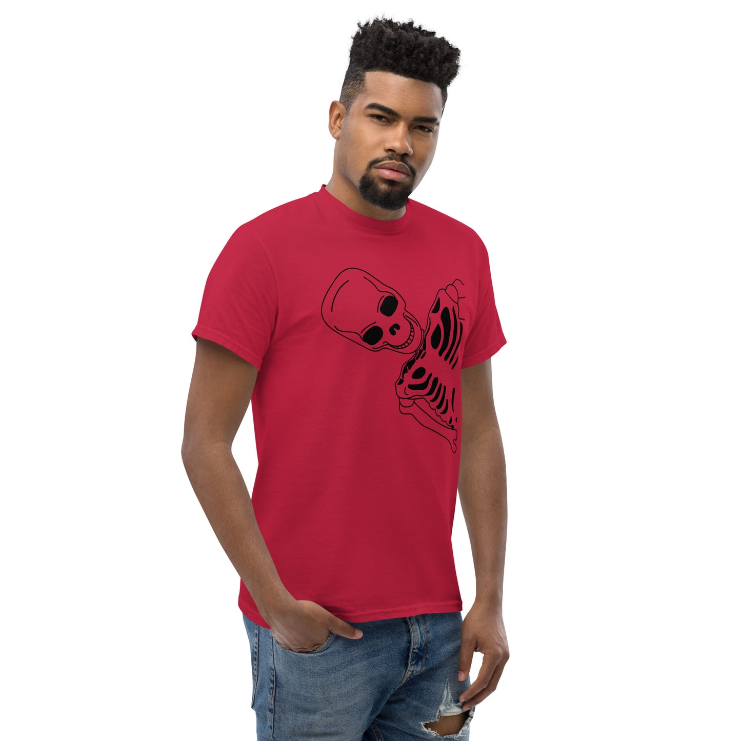 T-shirt classique homme - Squelette