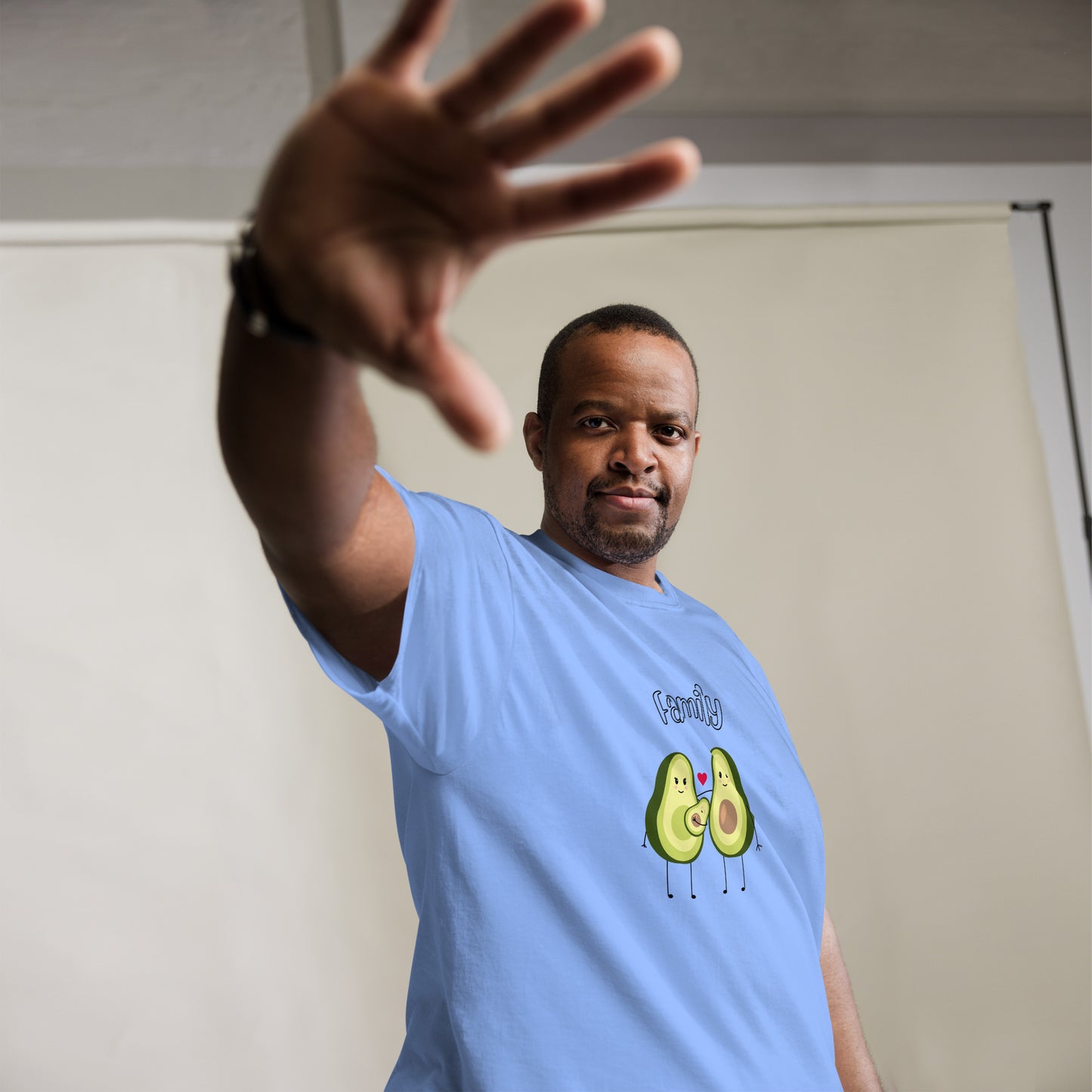 T-shirt classique homme - Avocado Family