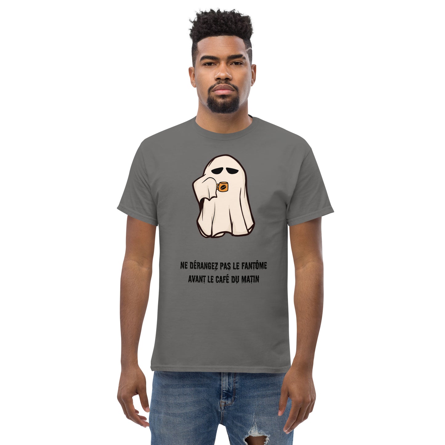 T-shirt classique homme - Fantôme du matin