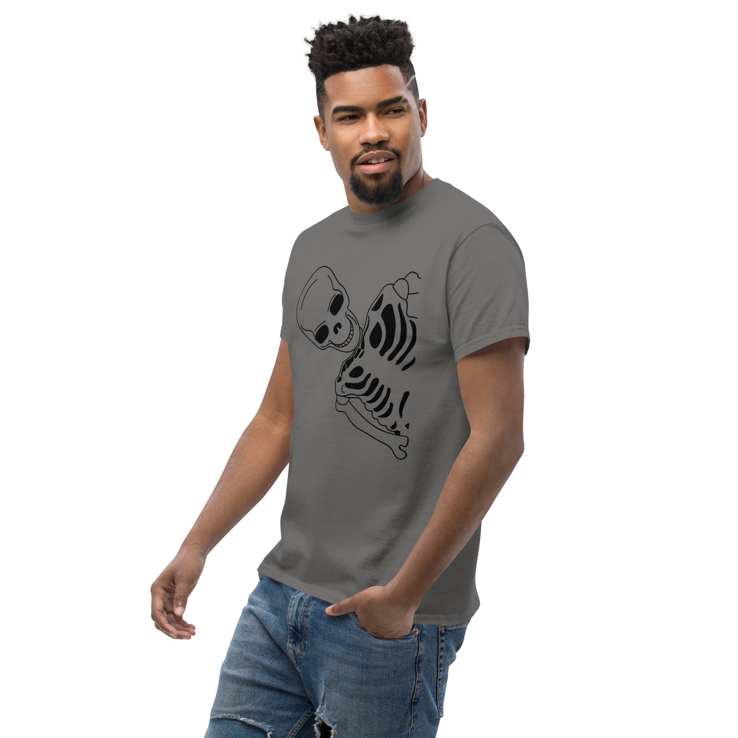 T-shirt classique homme - Squelette