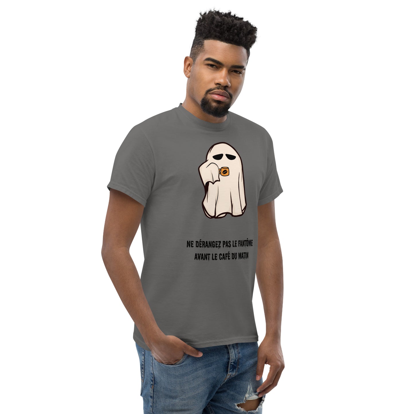 T-shirt classique homme - Fantôme du matin