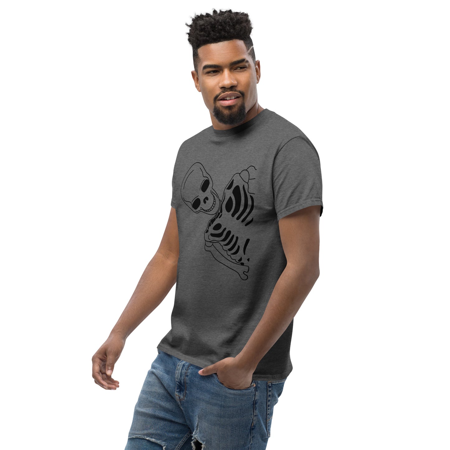 T-shirt classique homme - Squelette