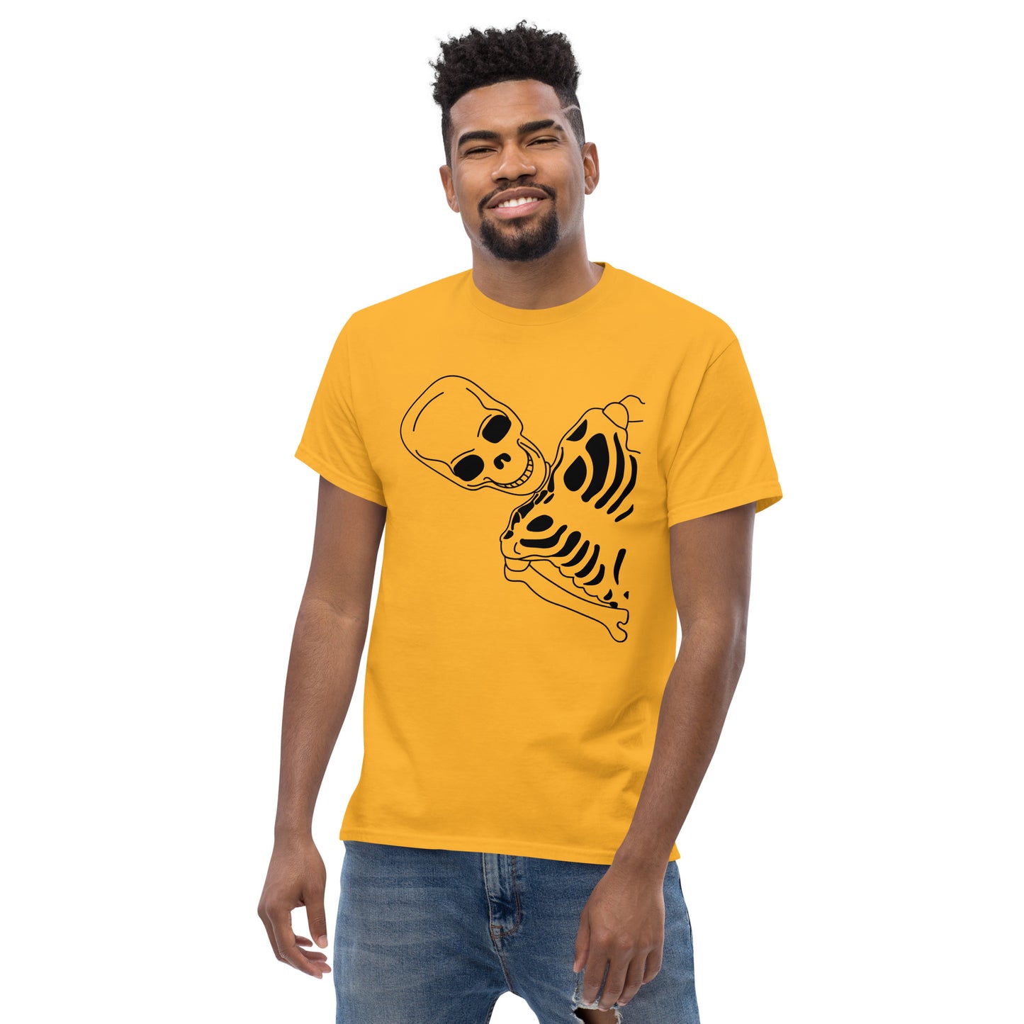 T-shirt classique homme - Squelette