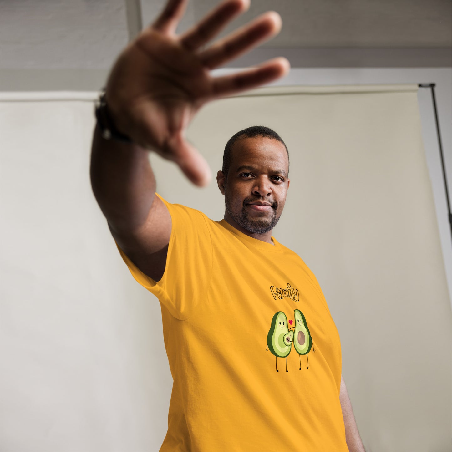 T-shirt classique homme - Avocado Family